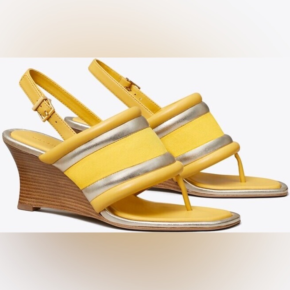 Tory Burch Puffy Wedge Sandals